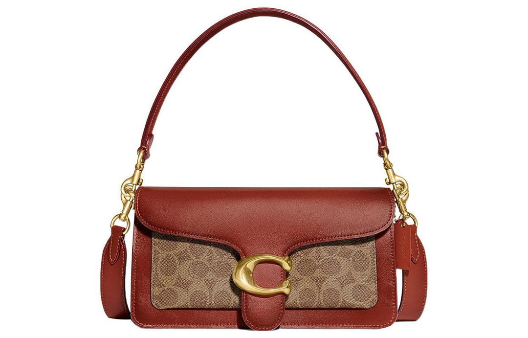 Coach Coach Tabby 20 Leather Shoulder Bag