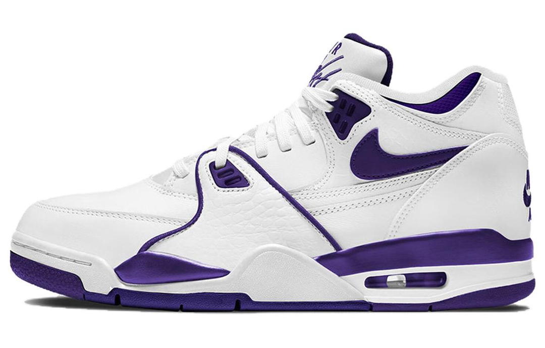 Nike Nike Air Flight '89 White Court Purple