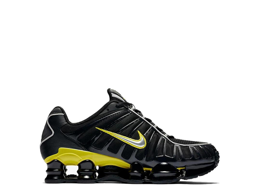 Nike Nike Shox TL Black Dynamic Yellow Metallic Silver