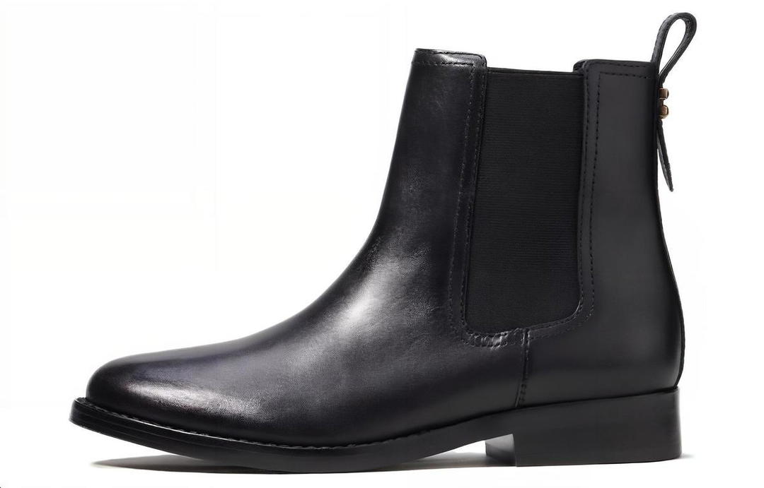 Coach Coach Short Chelsea Boots 2.5cm Women's Black