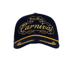 Buy Carnival Nobility Corduroy Cap Navy (SS25) at Sasom – Authentic and Ready to Ship