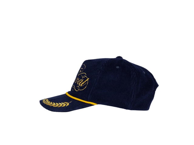 Carnival Carnival Nobility Corduroy Cap Navy (SS25) - view 3