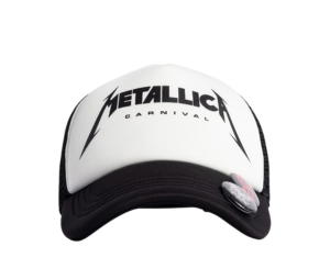 Buy Carnival X Metallica Kill Em All Trucker Cap Black White at Sasom – Authentic and Ready to Ship