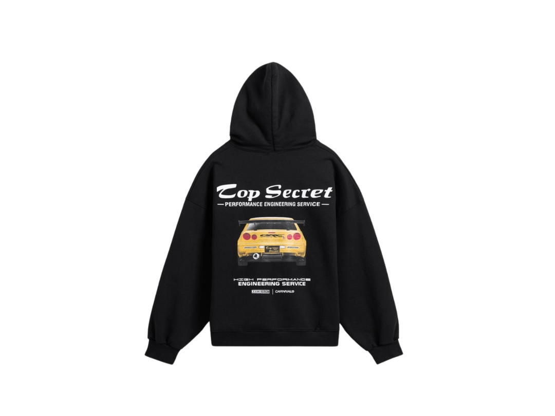 Carnival Carnival x Top Secret Hoodie Black