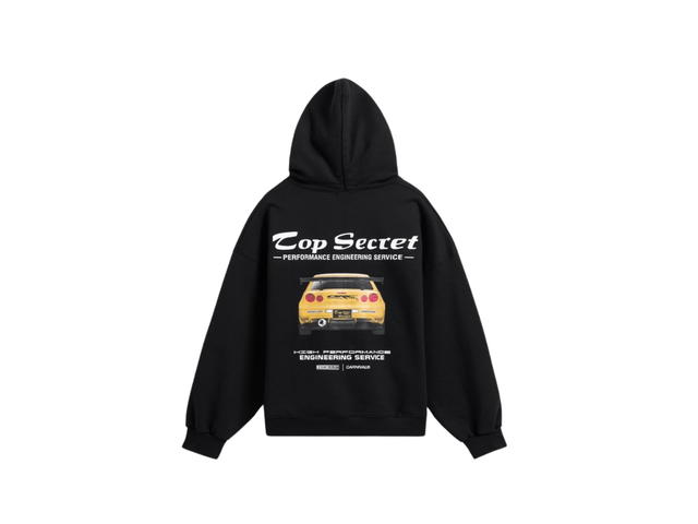 Carnival Carnival x Top Secret Hoodie Black - view 1