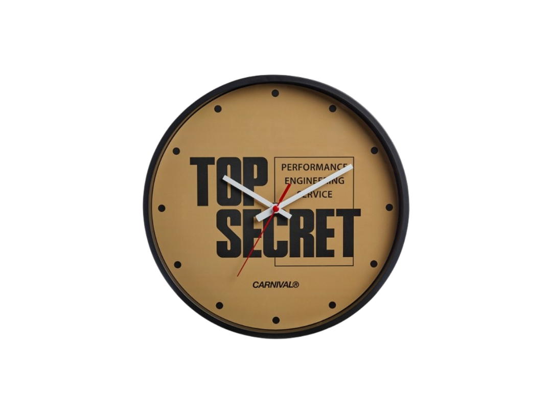 Carnival Carnival x Top Secret Clock Yellow