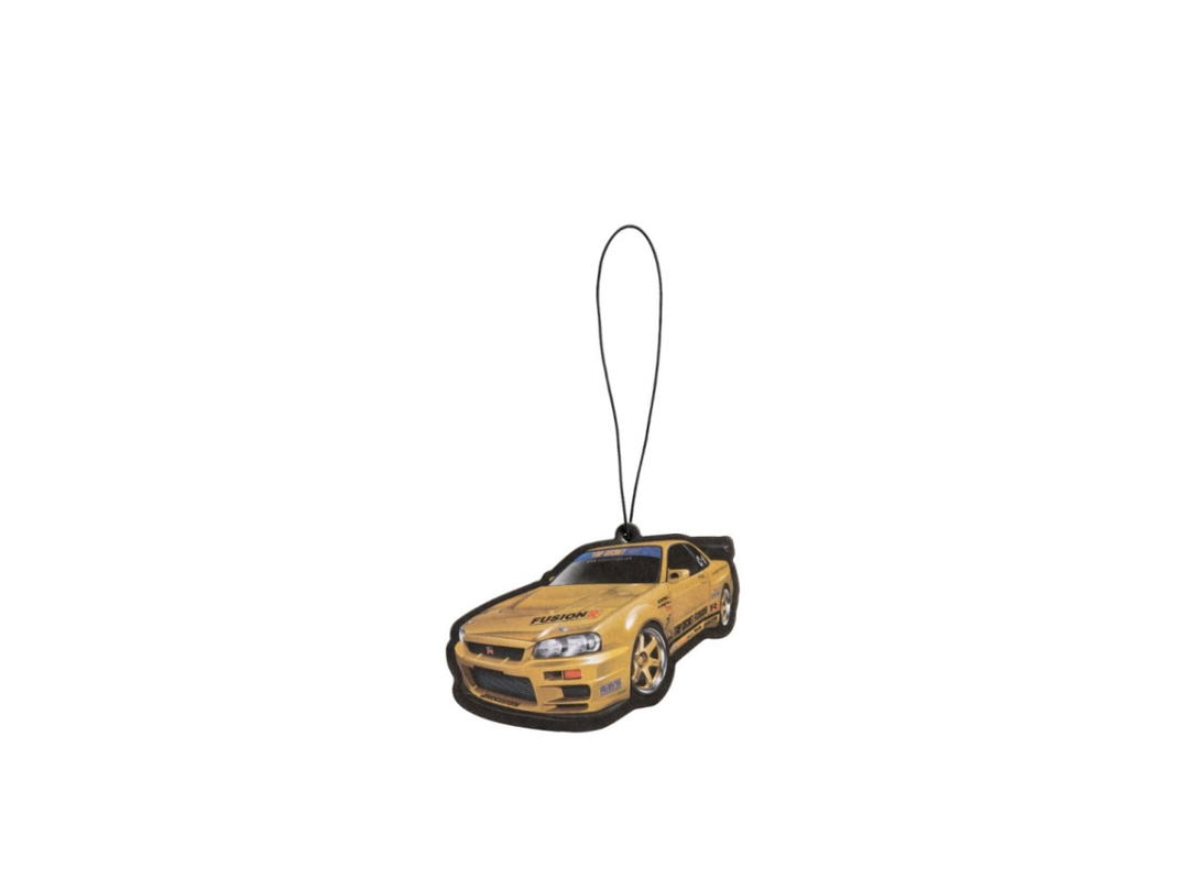 Carnival Carnival x Top Secret R34 Gt-R Air Freshener Yellow
