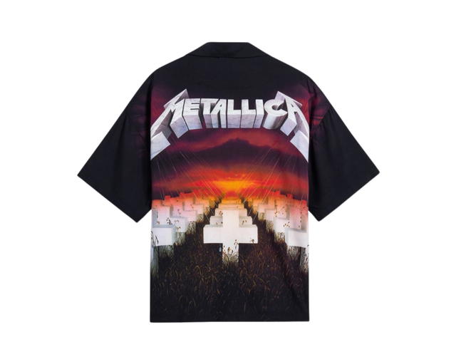 Carnival Carnival X Metallica Master Of Puppets Hawaii Shirt Black - view 2