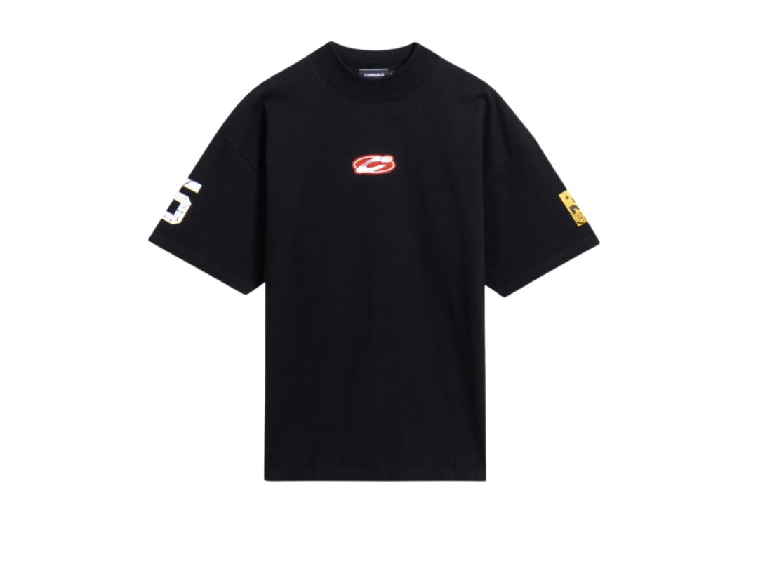 Carnival Carnival Automotive Ovs Washed T-shirt Black (SS25)