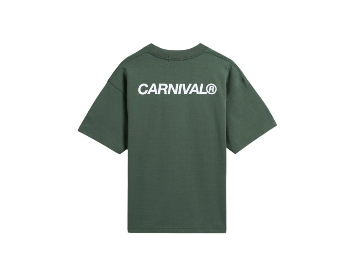 Carnival Carnival Classic Logo Boxy T-shirt Green