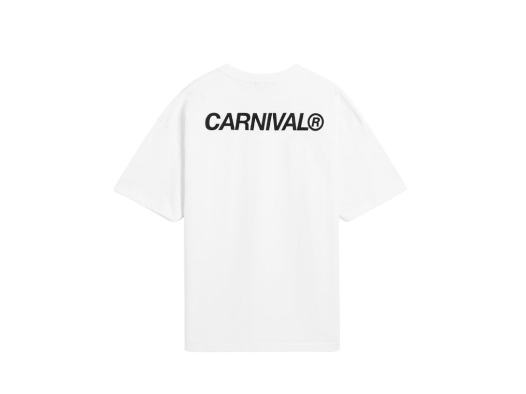 Carnival Carnival Classic Logo Ovs T-Shirt White