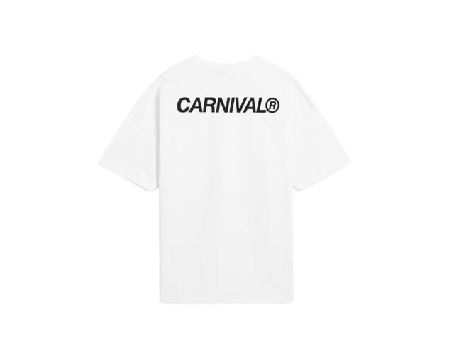 Carnival Carnival Classic Logo Ovs T-Shirt White - view 1
