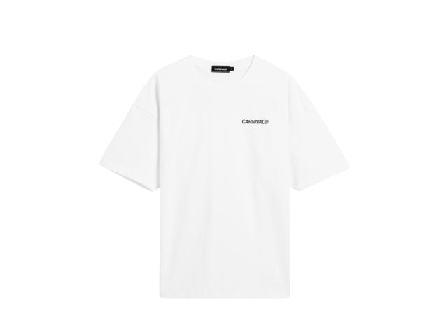 Carnival Carnival Classic Logo Ovs T-Shirt White - view 2