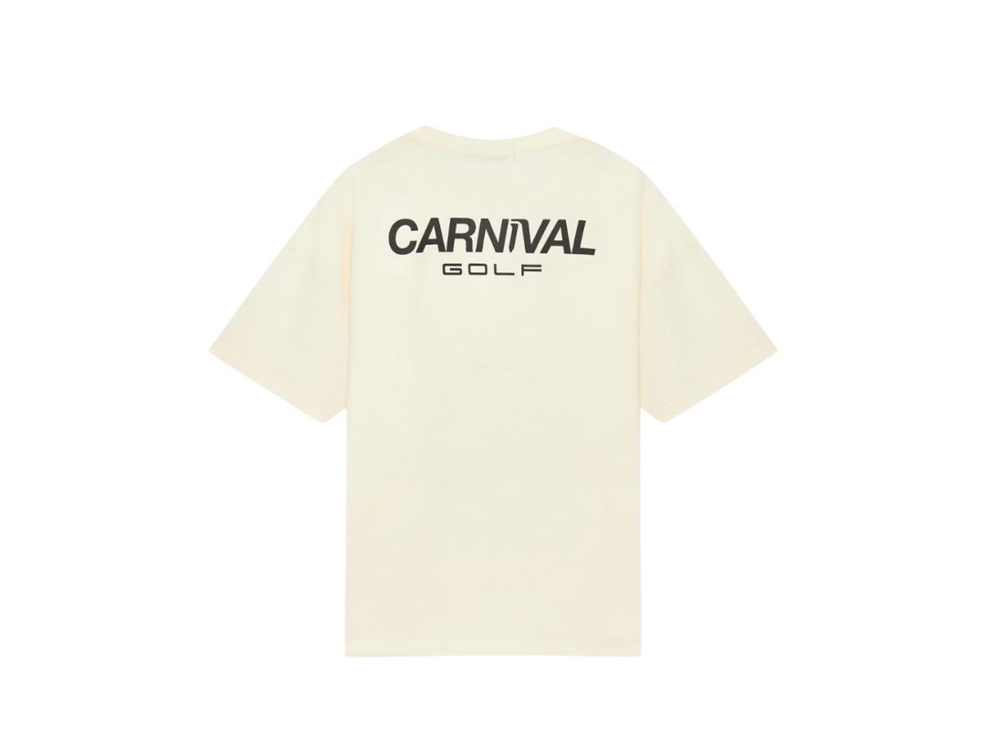 Carnival Carnival Golf Essential Ovs T-Shirt Ivory