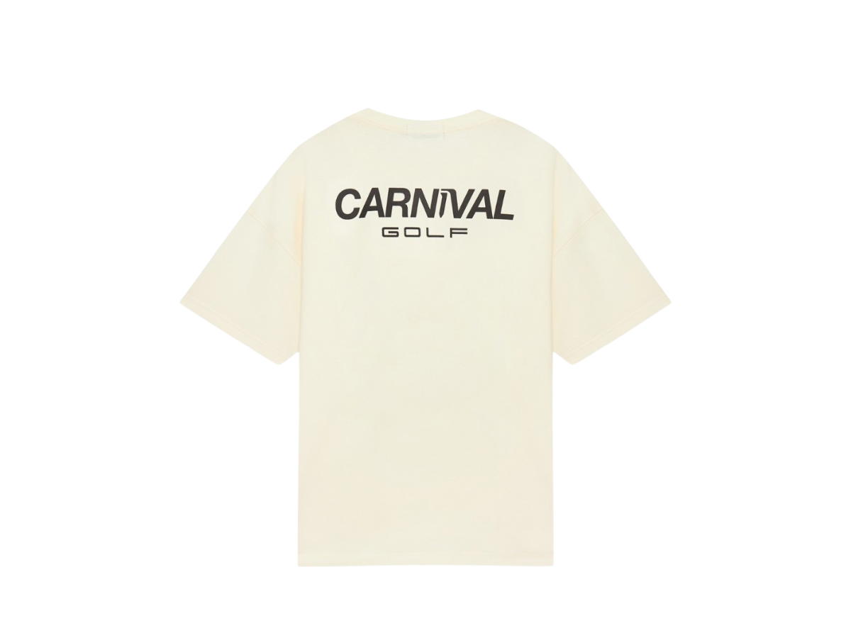 Carnival Carnival Golf Essential Ovs T-Shirt Ivory