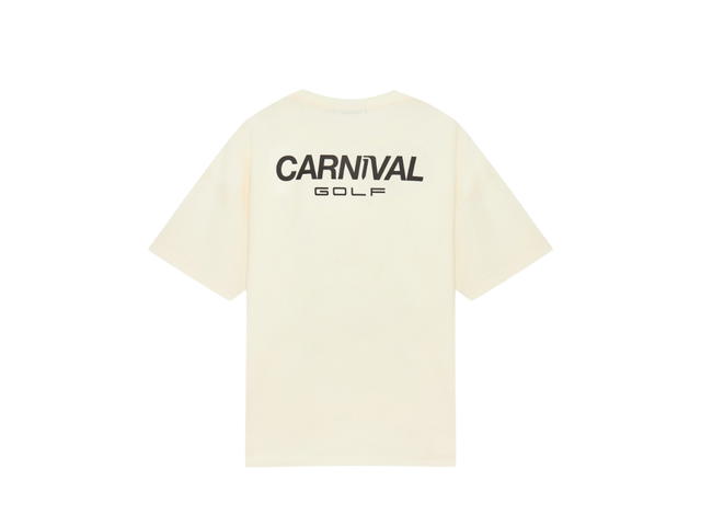 Carnival Carnival Golf Essential Ovs T-Shirt Ivory - view 1