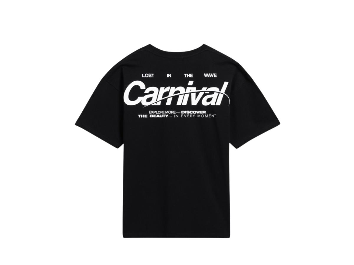 Carnival Carnival Lost In The Wave Ovs T-Shirt Black (SS25)
