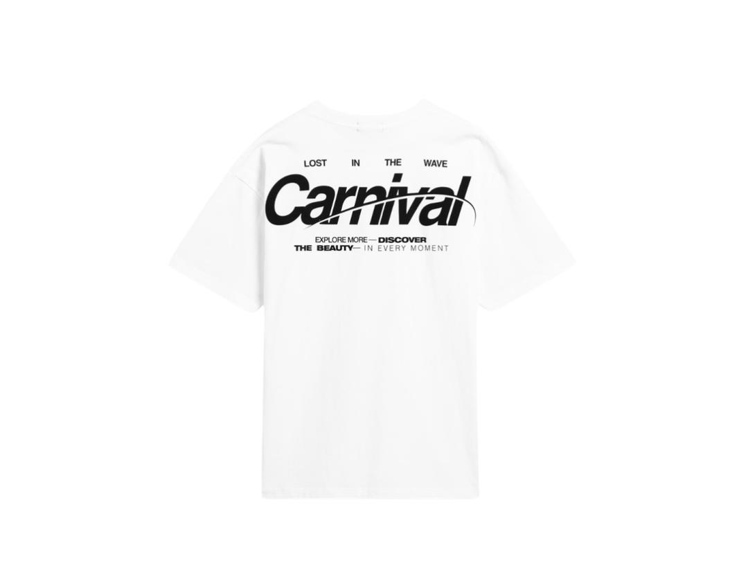Carnival Carnival Lost In The Wave Ovs T-Shirt White (SS25)