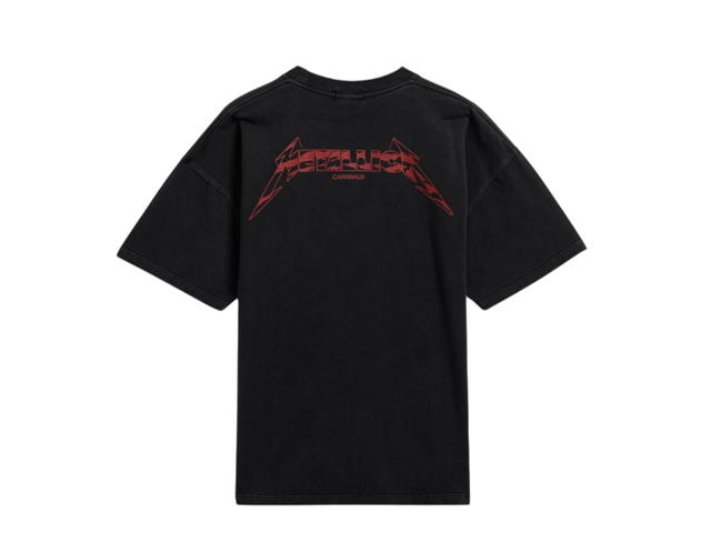 Carnival Carnival X Metallica Metal Up Your Ass Ovs T-Shirt Black - view 2