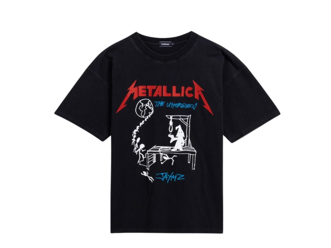Carnival Carnival X Metallica The Unforgiven Ovs T-Shirt Black