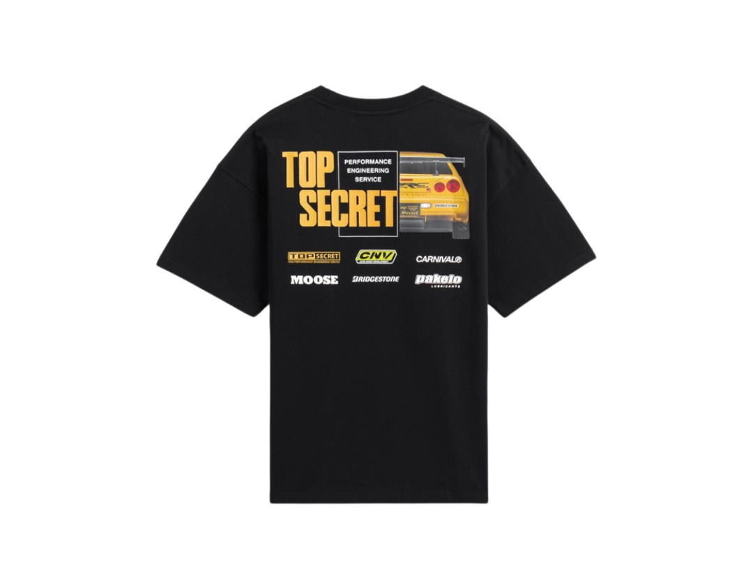 Carnival Carnival x Top Secret Sponsors Ovs T-Shirt Black