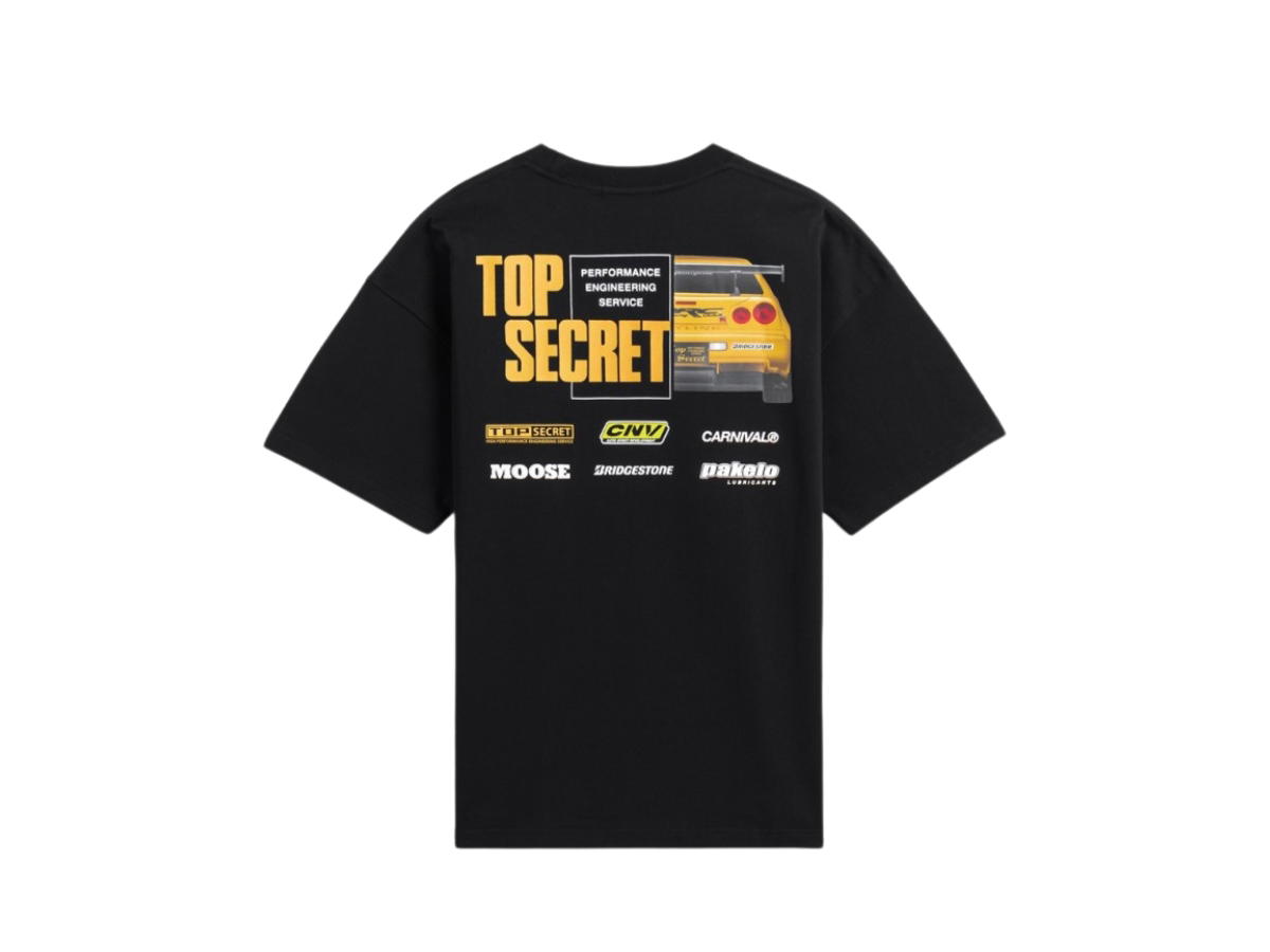 Carnival Carnival x Top Secret Sponsors Ovs T-Shirt Black