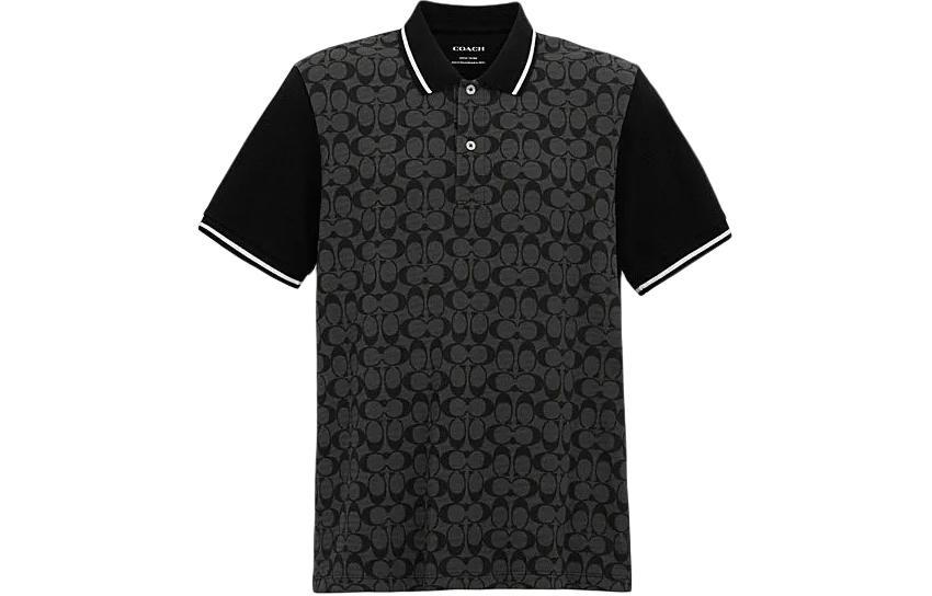 Coach Coach SS24 T Shirt Men's Charcoal Gray