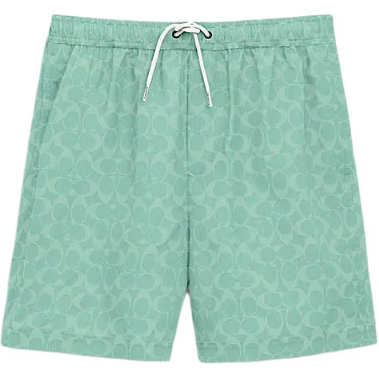 Coach Coach SS24 Swimming Shorts Men's Green