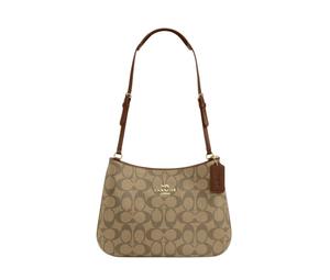 Buy Coach Penelope Leather Handbag Shoulder Bag Women's Khaki & Saddle Brown at Sasom – Authentic and Ready to Ship
