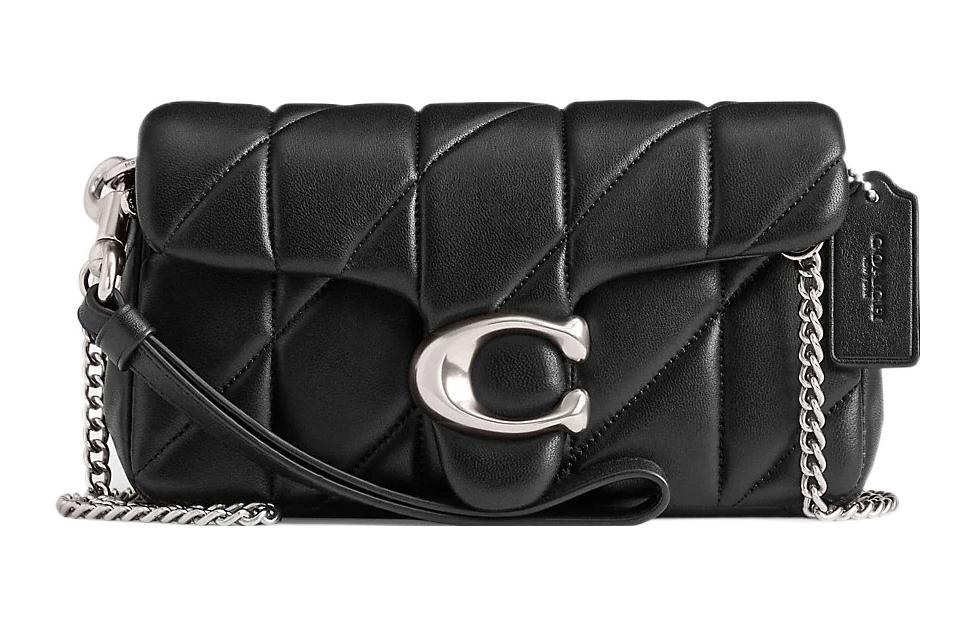 Coach Coach Tabby Nappa Leather Handbags Shoulder Bags Women's Black