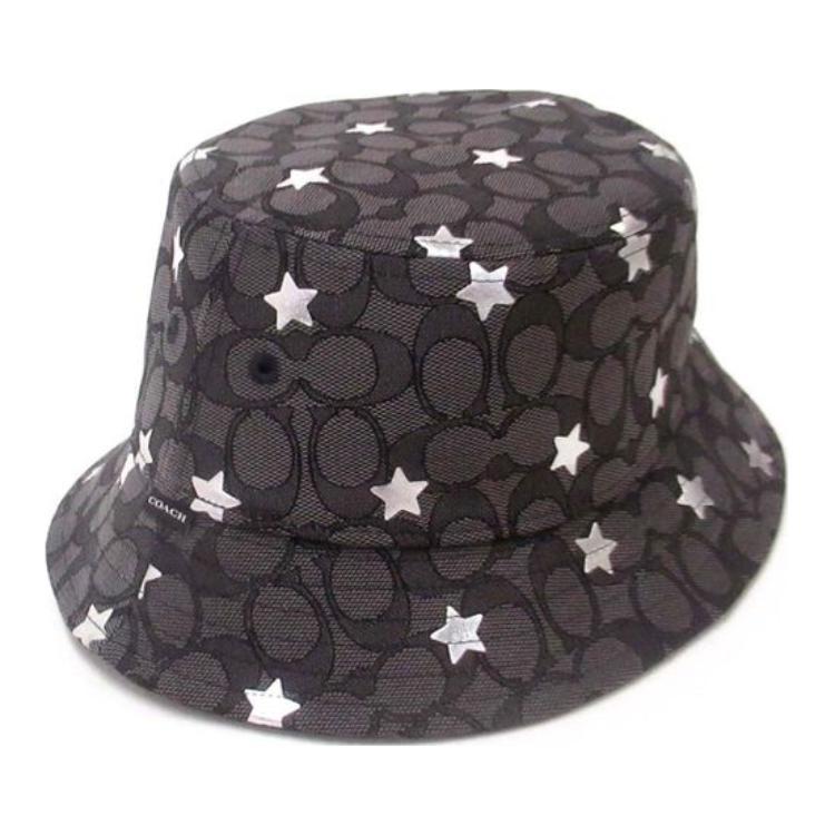 Coach Coach Cotton Bucket Hats Women's Black