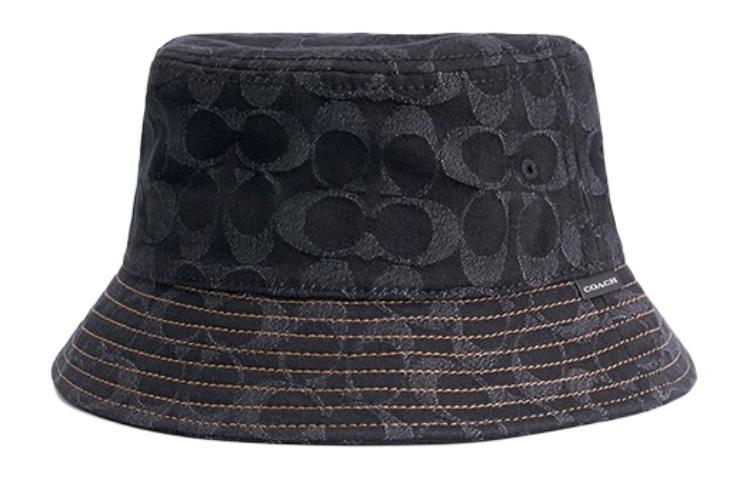 Coach Coach Cotton Bucket Hats Women's Black