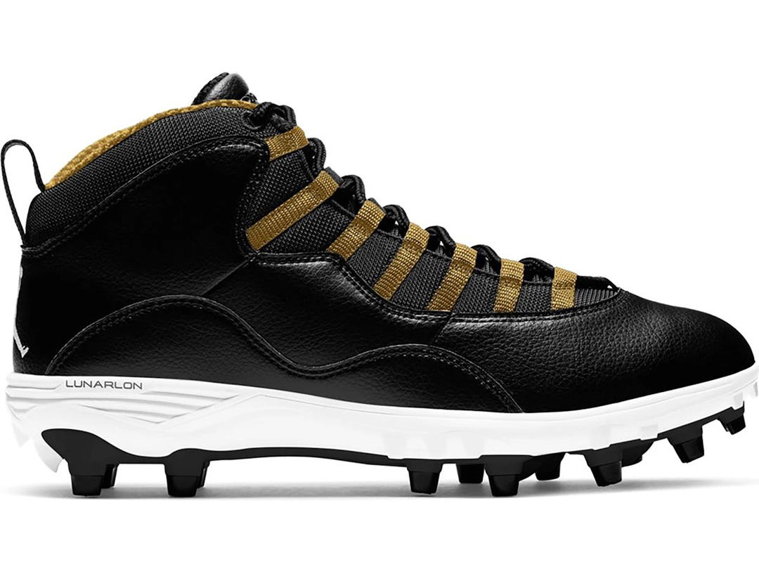 Jordan Jordan 10 TD Mid Black Metallic Gold