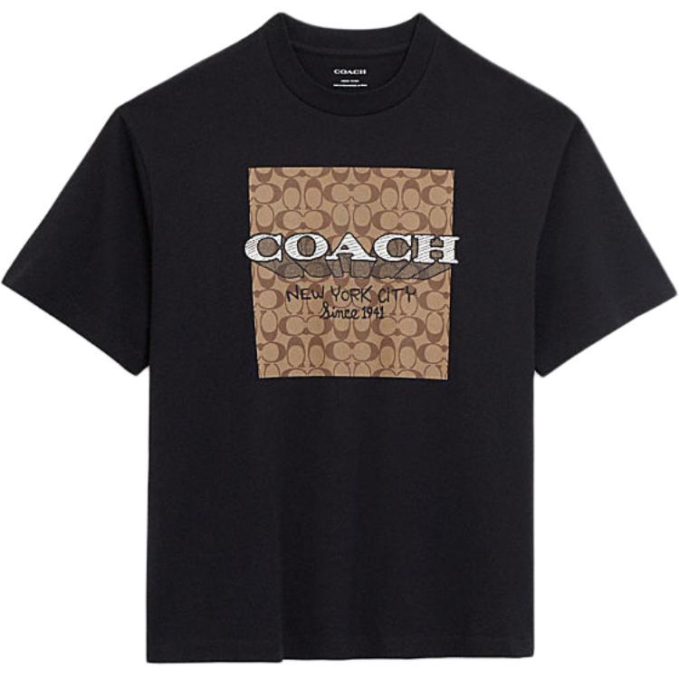 Coach Coach T Shirts Men Black