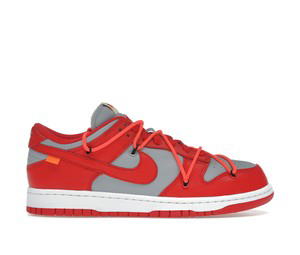 Buy Nike Dunk Low Off-White University Red at Sasom – Authentic and Ready to Ship
