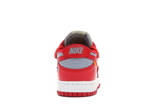 Nike Nike Dunk Low Off-White University Red - view 4