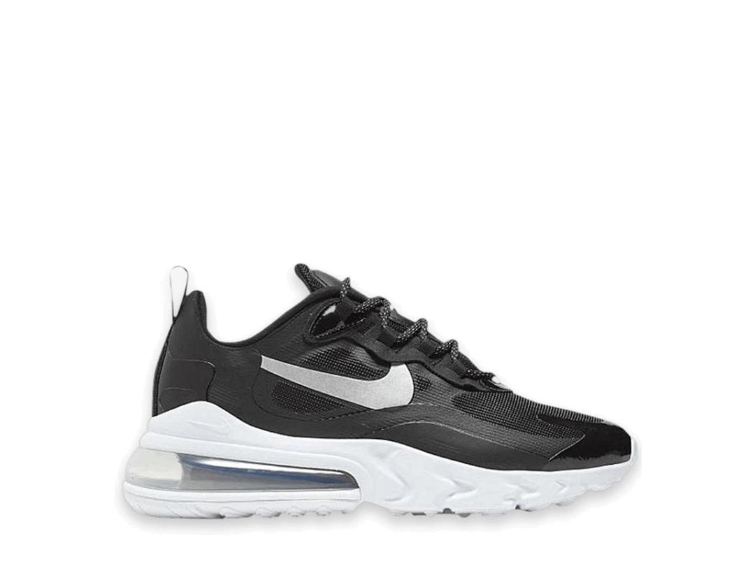 Nike Nike Air Max 270 React Black Metallic Silver (Women's)