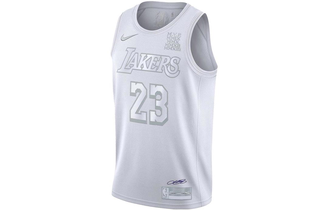 Nike Nike Nba La Lakers Mvp Lebron James 23 Authentic Swingman Jersey