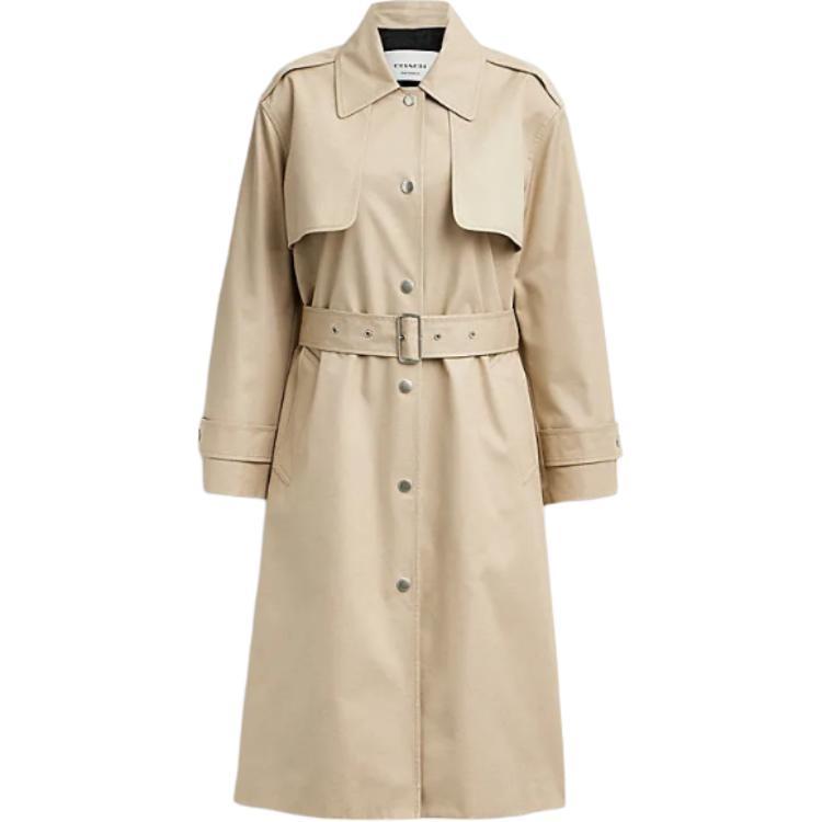 Coach Coach SS24 Trench Coat Women's Bright Khaki