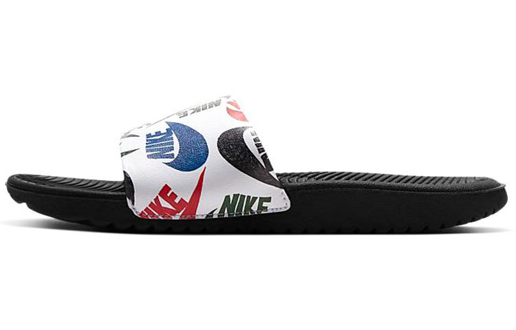 Nike Nike Kawa Quick Dry Slippers Black White Kids'