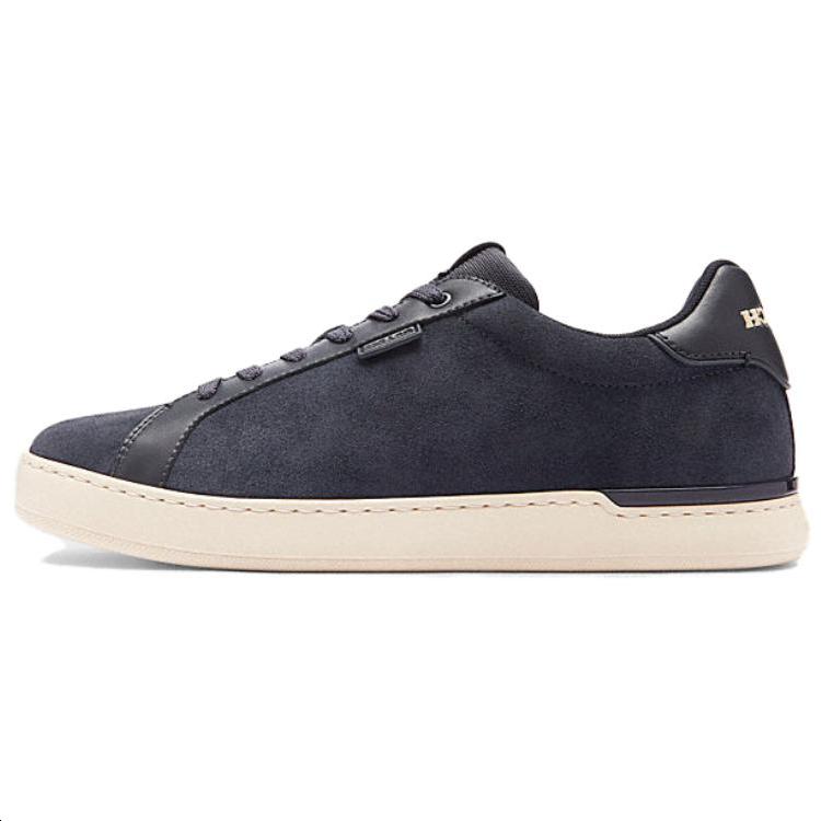 Coach Coach Lowline Low Top Skateboard Shoes Men's Navy Blue