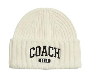 Buy Coach Sheep Wool Beanies Women's White at Sasom – Authentic and Ready to Ship