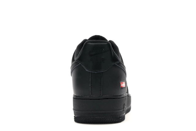 Nike Nike Air Force 1 Low Supreme Black - view 4