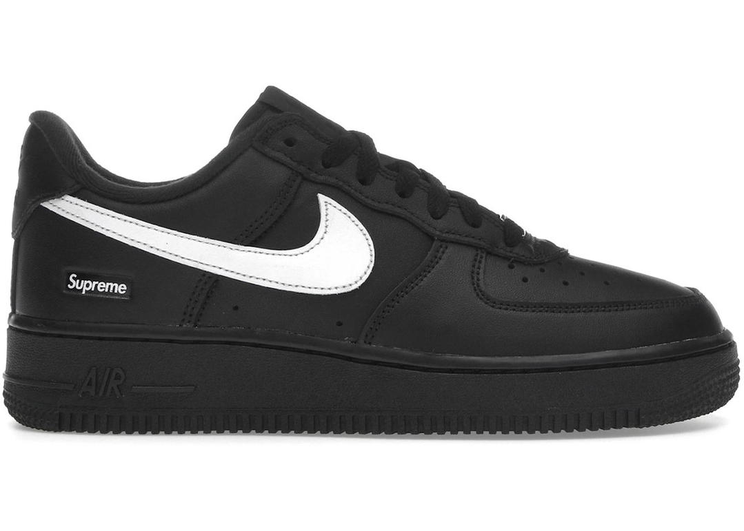 Nike Nike Air Force 1 Low Supreme Black White