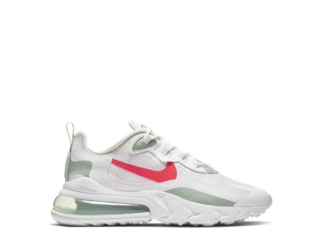 Nike Nike Air Max 270 React White Pistachio Crimson (Women's)