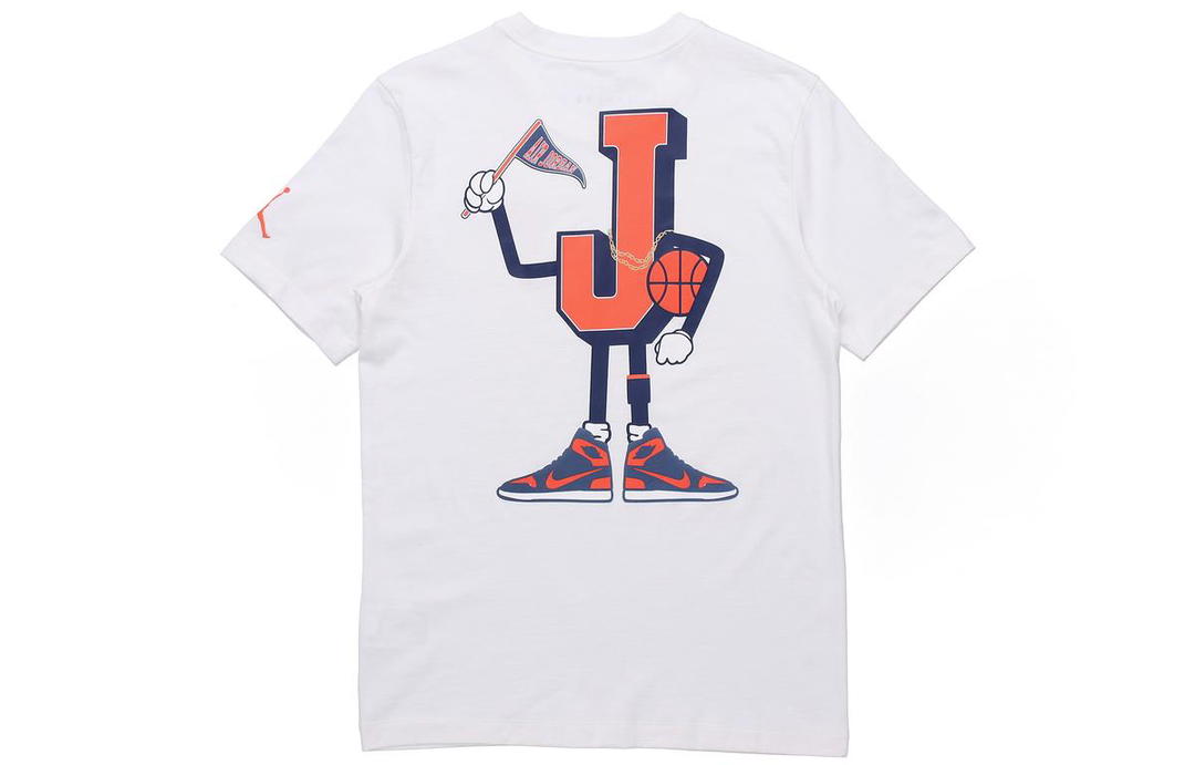 Jordan Jordan AJ23 VARSITY T Shirts Men White