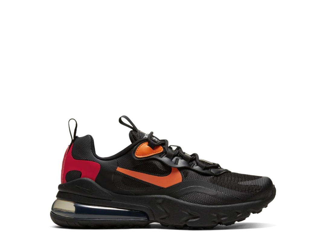 Nike Nike Air Max 270 React Black Magma Orange (GS)