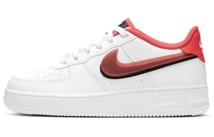 Nike Nike Air Force 1 LV8 Double Swoosh Bright Crimson GS