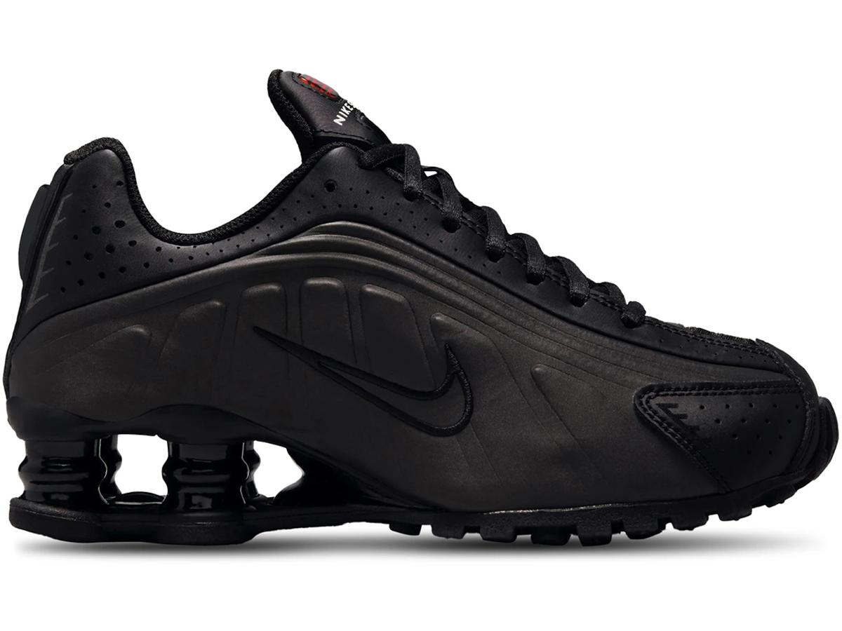 Nike Nike Shox R4 Black Bright Crimson (GS)