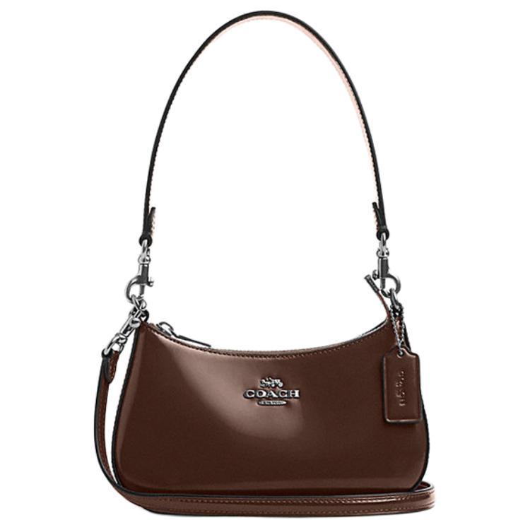 Coach Coach Teri Cow Leather Crossbody Bag Shoulder Bag Mini Women's Maple